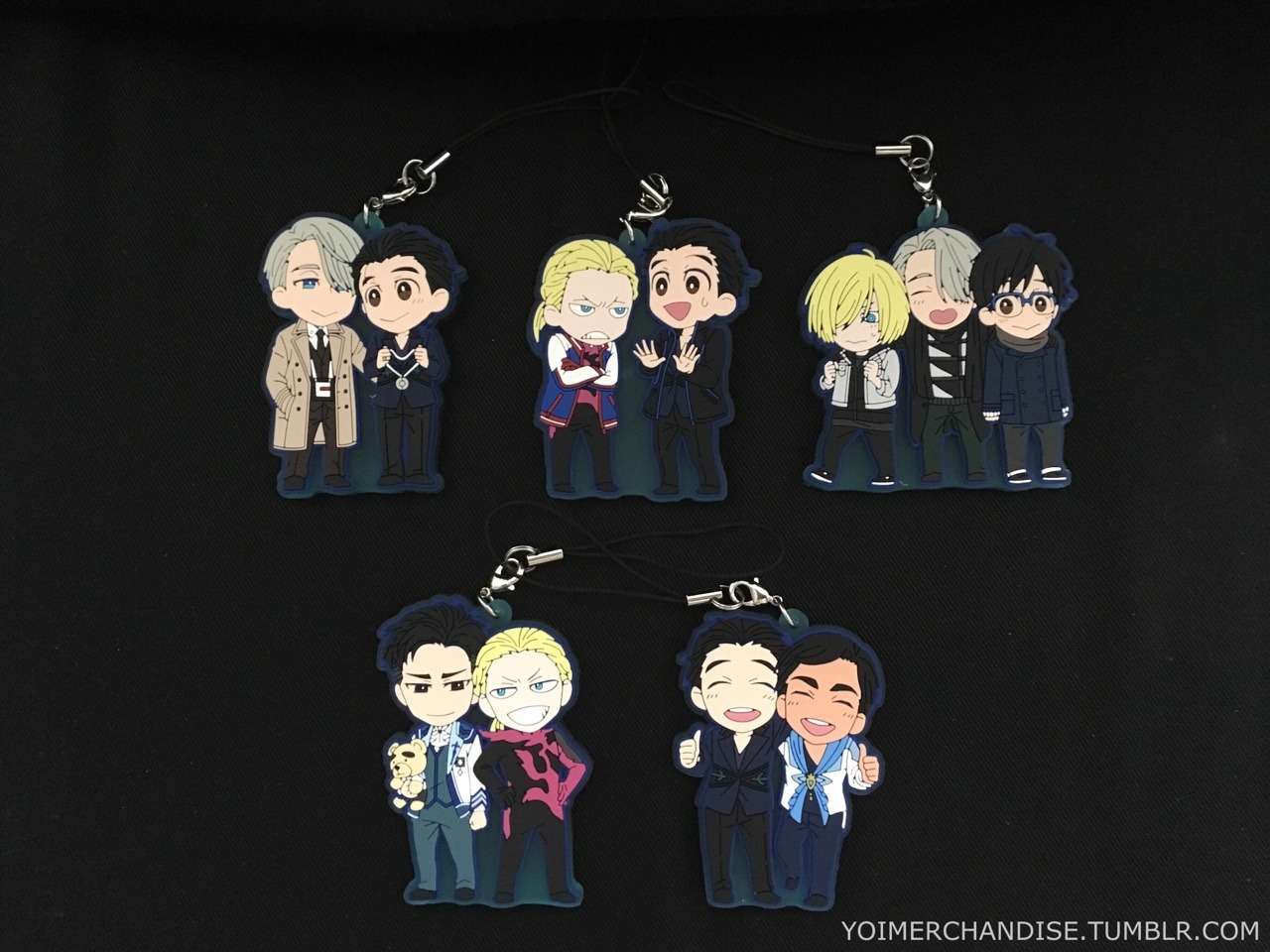yoimerchandise: YOI x Movic Rubber Strap Collection Original Release Date:April 2017