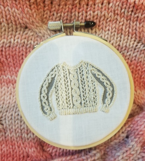 Hi I Haven't Been Drawing Recently From Both Burnout And Also These Bags Of Yarn (and Teeny Embroidery