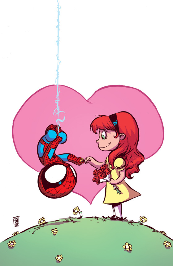 skottieyoung:Spider-Man: Renew Your Vows #1 variant. 