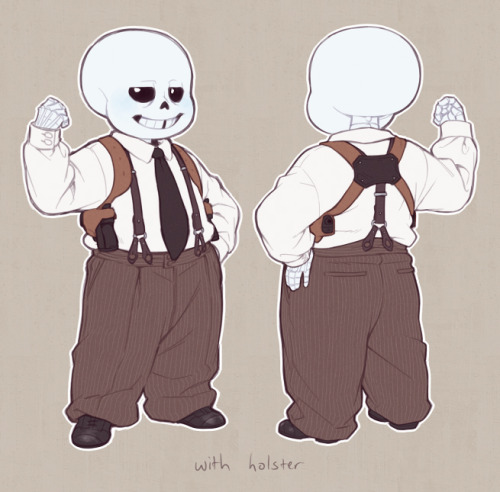 theslowesthnery:  some ref things of the smallest mobster’s clothes because idek i love drawing clothes and i love the dumpy bean so ??? notes: -sans’s shirt is too big for him, which is why the shoulder seams are lower than they “should” be.