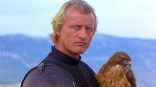 talesfromthecrypts:Rutger Hauer asCaptain Etienne Navarre in Ladyhawke