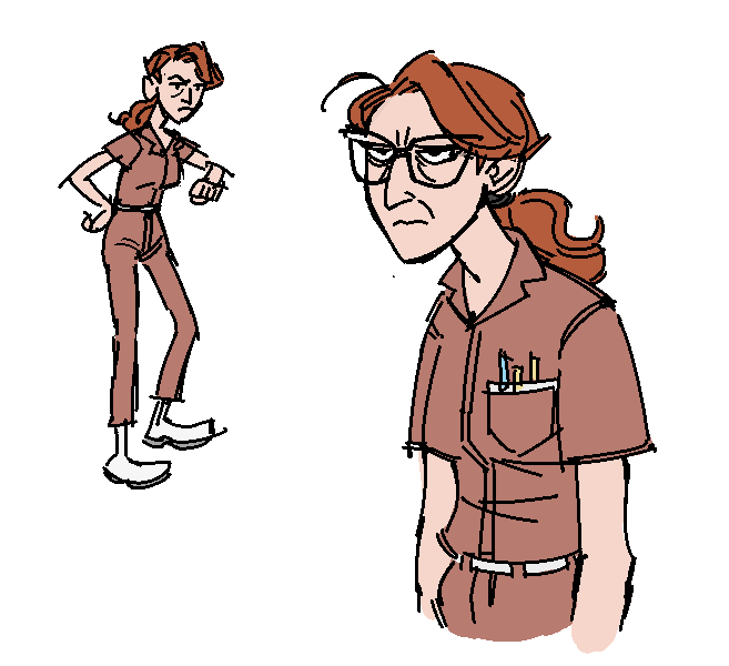 beasies:did these rule 63 doodles for a venture bros thread on /co/ a couple of weeks
