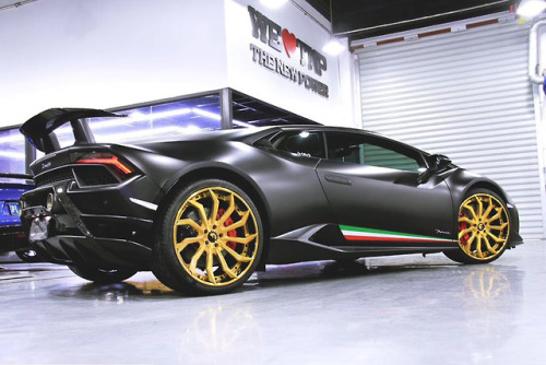 Lamborghini Huracan on Forgiatos 