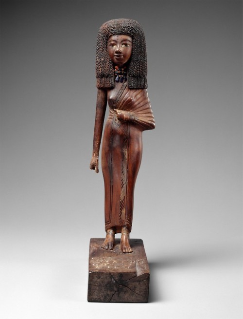 met-egyptian-art:Statuette of the lady Tiye, Egyptian ArtRogers Fund, 1941Metropolitan Museum of Art