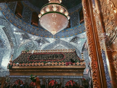 muntazir313:Inside the Holy Shrine of Imam Ali (ع), Najaf, Iraq