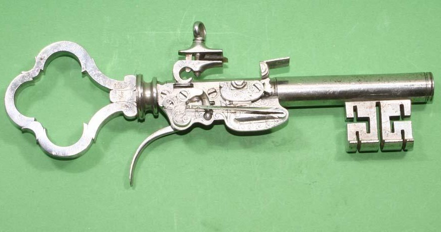 james-st-james:  wahnwitzig:  Antique key pistols.  1, 2, 3, 4, 5, 6  