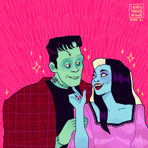 reallyhardydraws: wholesome dead husband and his dead wife ❤️‍♀️my commission info  