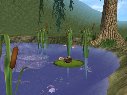 frogs-in-games: The Sims 2 (2004)