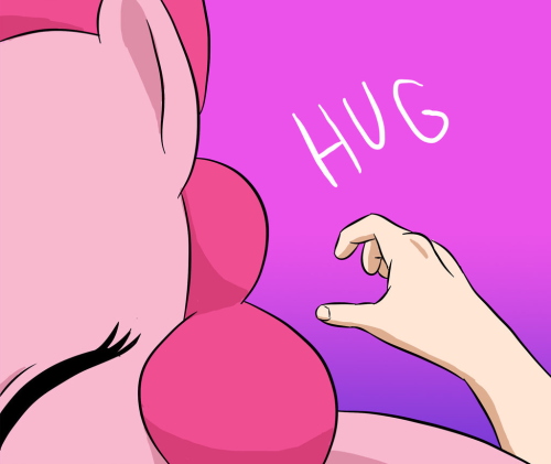 midnight-strikey:  datsweetberrypunch:   Pinkie Simulator by doubleWbrothers   So cute~ 