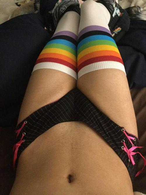 New socks! They’re white, so you KNOW they’re gonna have to be cleaned often. Now, who wants to be m