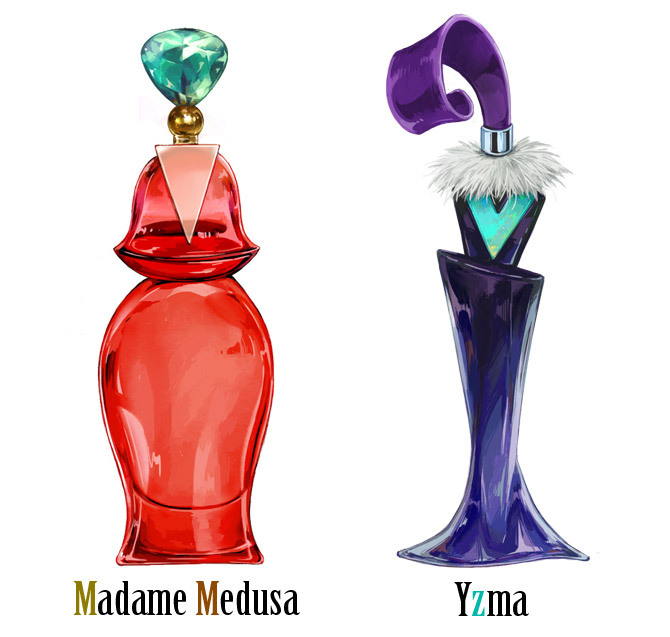 ca-tsuka:  ca-tsuka:“Disney Villains Perfume” by japanese artist Ruby Spark.