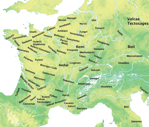 stupidbloody: genuinealpaca: hehasawifeyouknow: Map of Gaulish tribes around 60 BC For future refere