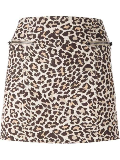 JOSEPH leopard print skirt