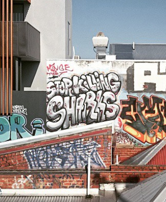 ‘Stop Killing Sharks!’Melbourne