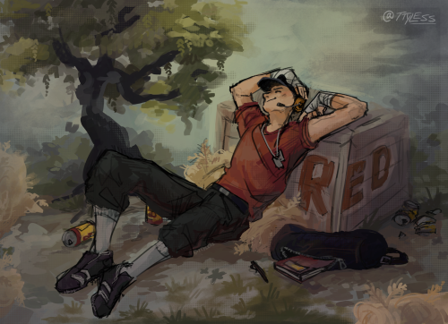 Dear Tumblr, Please Take This Doodle I Turned Into A Proper Drawing. Im Still Recovering From Being Ill