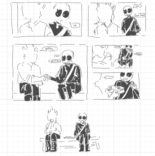 Old Gasters And Grillbys That I (think?) Have Not Posted Before. And Stuff From @findmeabowlofundertale