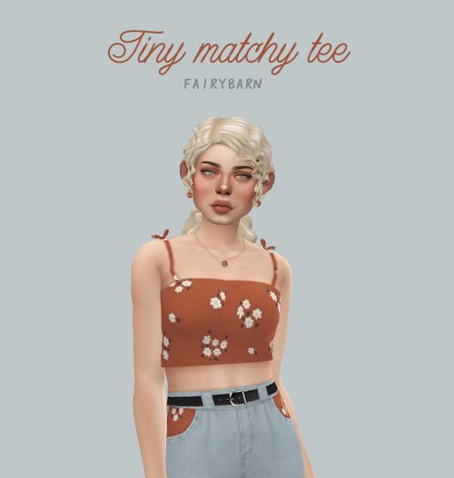 fairybarn:    — a trillyke top recolor to go with moontrait’s painted jea