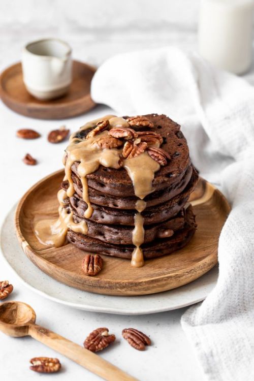 eat-love-eat: Double Chocolate Pancakes