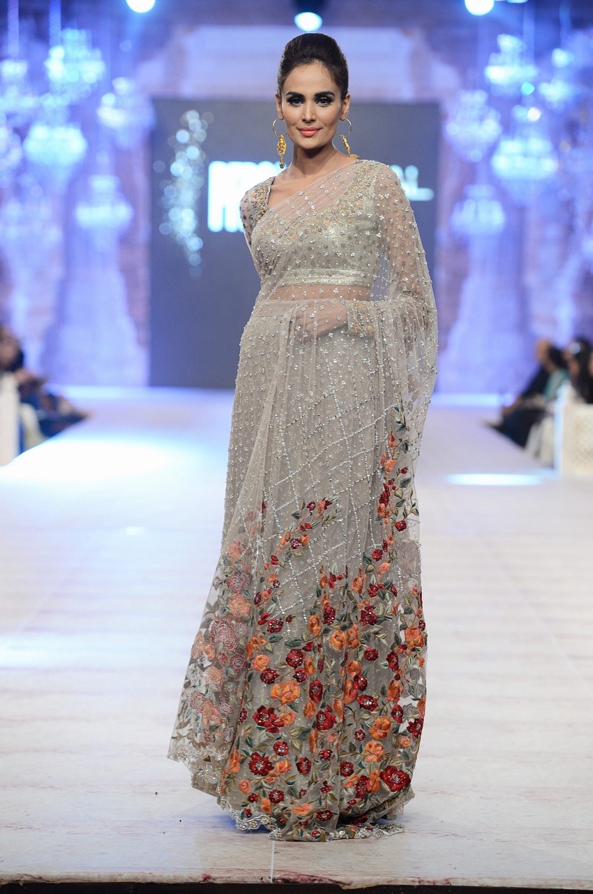 highfashionpakistan:  Sania Maskatiya, PFDC Loreal Paris Bridal Week, Oct 2014 