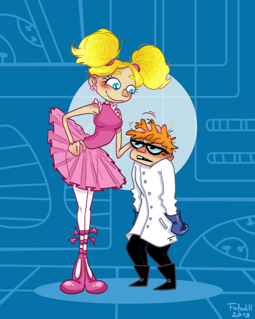 A little fanart I did last week of Dexter’s Laboratory ! Did you watch the show when you were a kid 