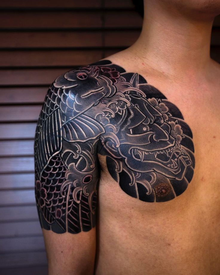 blackout in Japanese Irezumi Tattoos  Search in 13M Tattoos Now   Tattoodo