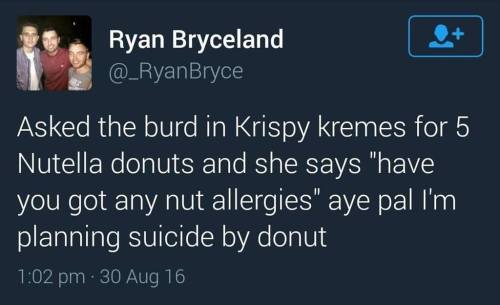 arschloch-ness-monster:  ibilateral:  thebestoftumbling:  scottish people twitter…  Fucking the donut suicide one omfg  I can’t even read these without doing the accent xD it’s so good 