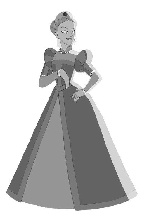 And the last chara designs for La princesse de Clèves ! Here are Marie Stuart, le Duc de Nemours, an