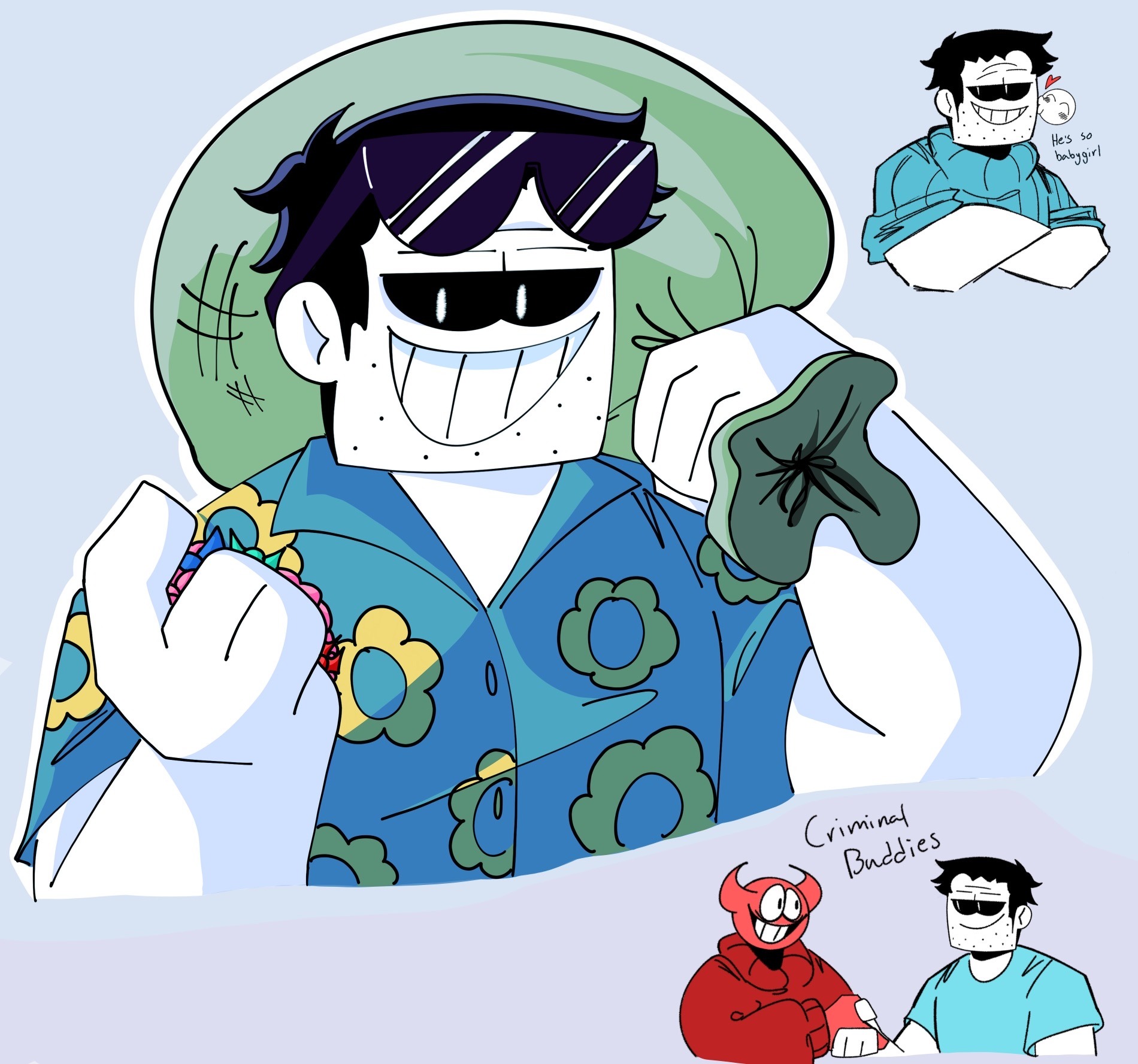 I cannot contain the silliness on tumblr