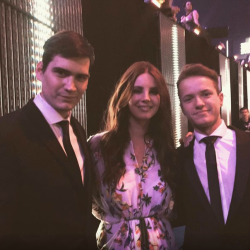 ultraviolenceparadiseedition:  Lana at the Brit Awards yesterday (02/24/16)