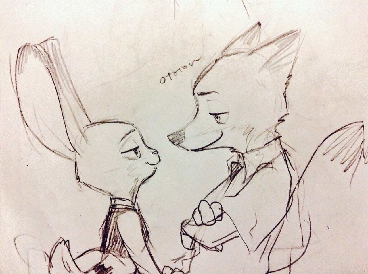 mingiz:Zootopia doodlesD’aww &lt;3
