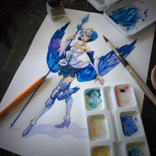 Gwendolyn - Odin Sphere LeifthrasirA birthday gift for a very dear friend. Hope you like this, dud