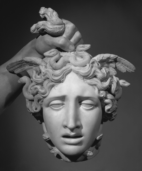 weslah:  Perseus with the Head of Medusa by Antonio Canova (detail) 