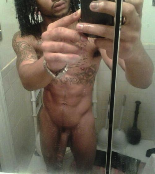 jgood1983:  Fuck love the tats his dick looks good n strong. But damn look at those lips yes