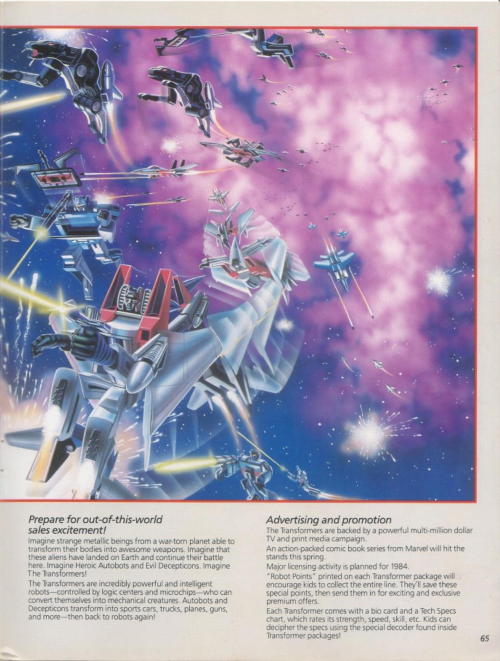 aeonmagnus:Hasbro 1984 Transformers Toy Fair catalogue.