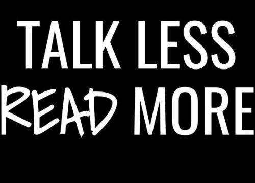 poems-and-word - Talk Less, Read More