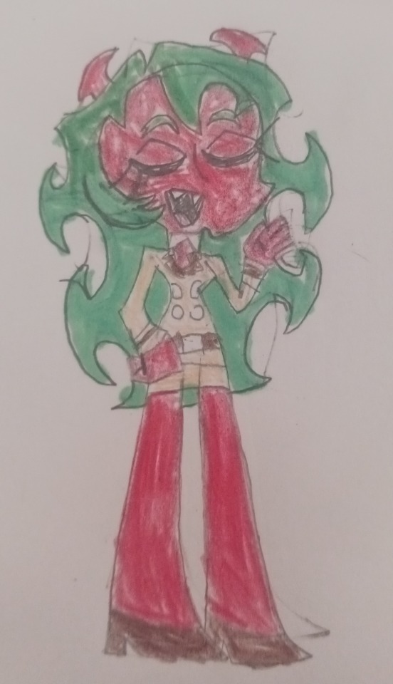 Drawing of Scanty Daemon