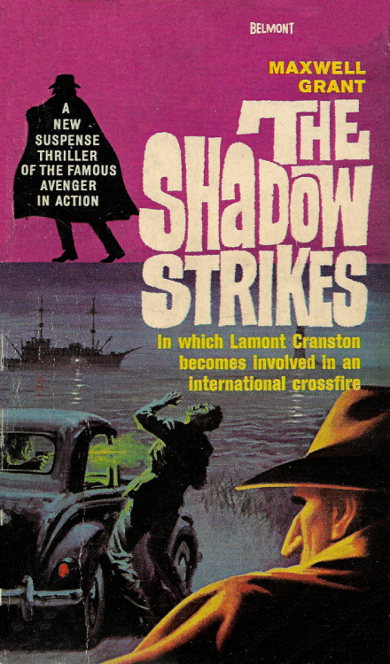 The Shadow Strikes, By Maxwell Grant (Belmont, 1964).From Ebay.