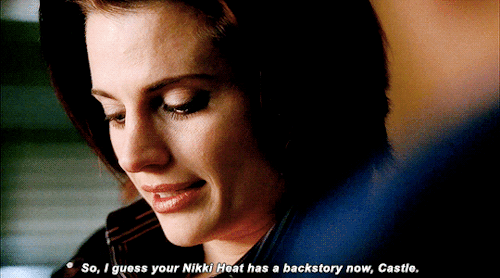 katebeckett:favorite caskett scenes - 17/?↳ We were supposed to go to dinner together - my mom,