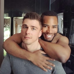 whitegay4blackgay:  Relationship goals 😘🧔🏿