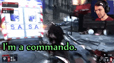 tinyblogtim:  Markiplier, that friend who still makes your jokes work even though you fucked them up the first time. Killing Floor 2HEEEEYYY HOOOOO
