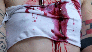camdamage:  it’s fun to be a vampire (except for all the goths) | cam damage by self [more here] 