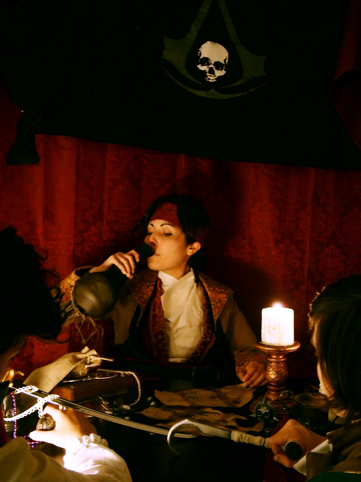 tasukigirl:  A pirate’s life for me~ These were taken while I was working on my