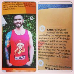 momsgoldteeth:  My @chadsell01 tshirt made by @hunteeshirts featured in Boston spirit magazine! 🍒🍒