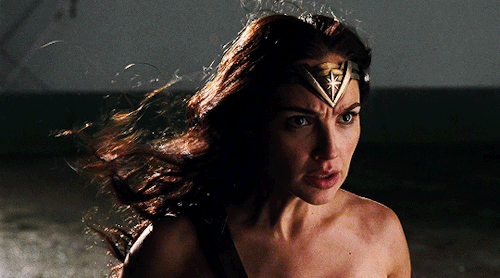 justiceleague:Gal Gadot in the “Wonder Woman” blooper reel.