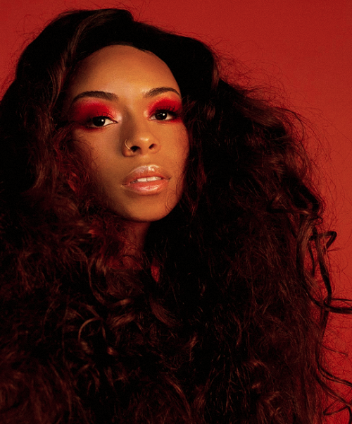 sea-talk: Ravyn Lenae  photographed by Jingyu Lin for her EP “Crush”