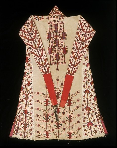 Woman&rsquo;s robe (chyrpy)Place of origin: TurkmenistanDate: 1900-1920Artist/Maker: Unknown&nbs