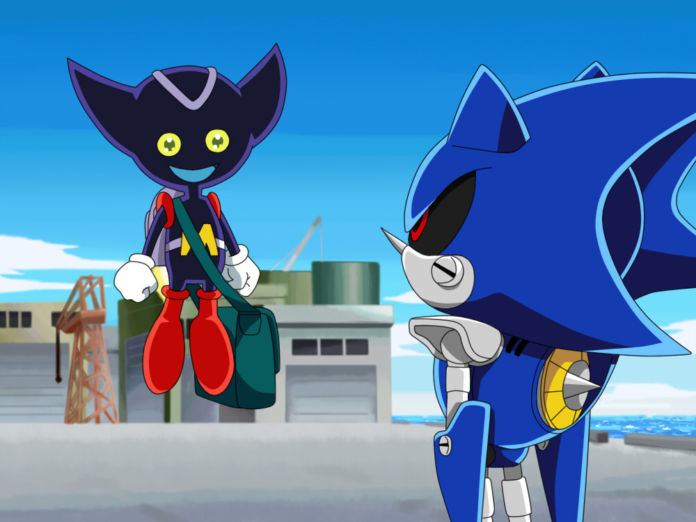 Metal Sonic in a Sonic X style by @y_firestar! : r/SonicTheHedgehog