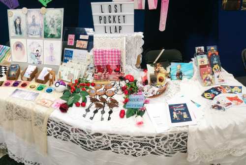 coralinecaroline:  Here is some photo of my groups table “Lost Pocket“ at Supanova Melbourne 2015 wi