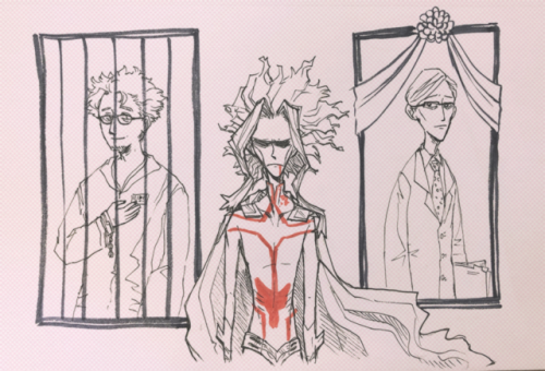 Mr. Toshinori and the men who had his back.I am seeing a bad trend with the sidekicks here.