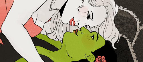 fewines: “Oh, Miss Elphaba, you terrible mean thing, you’re pretty.” finished wick